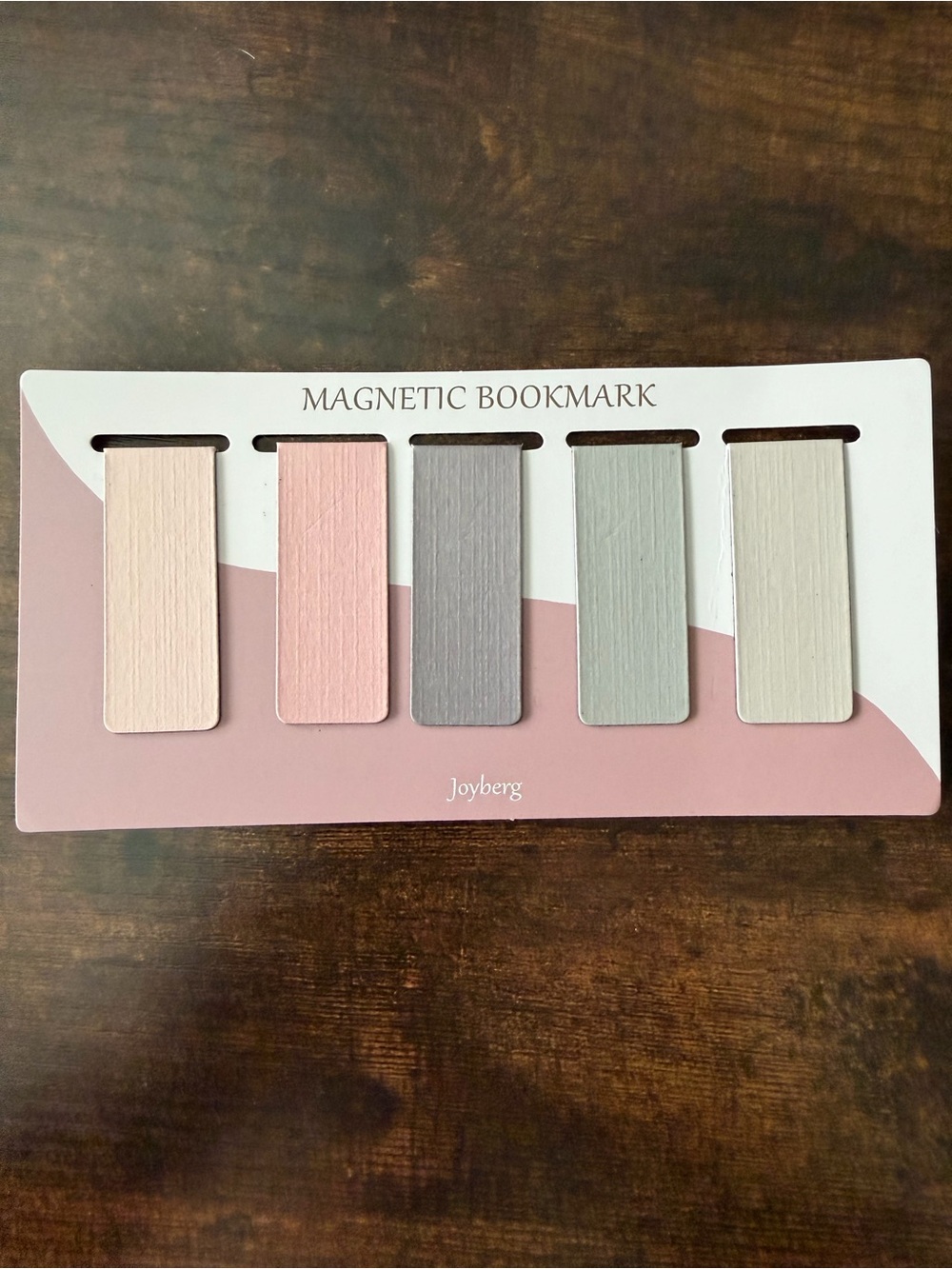 Magnetic Bookmark Set by Joyberg - Pastel. NEW